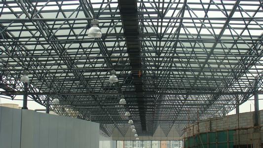 新乐船厂网架工程