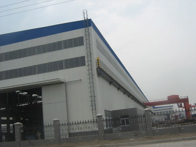 新乐船厂网架工程